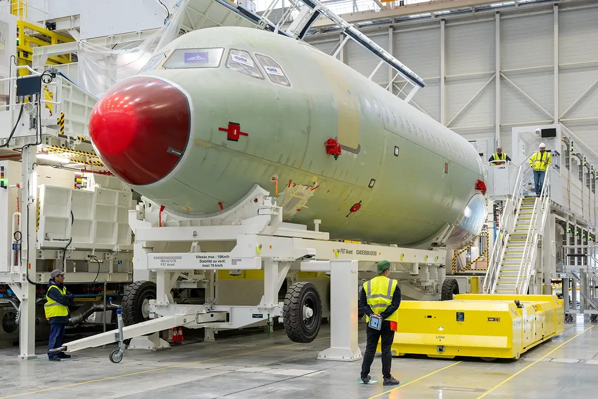 Airbus A320neo family aircraft in production