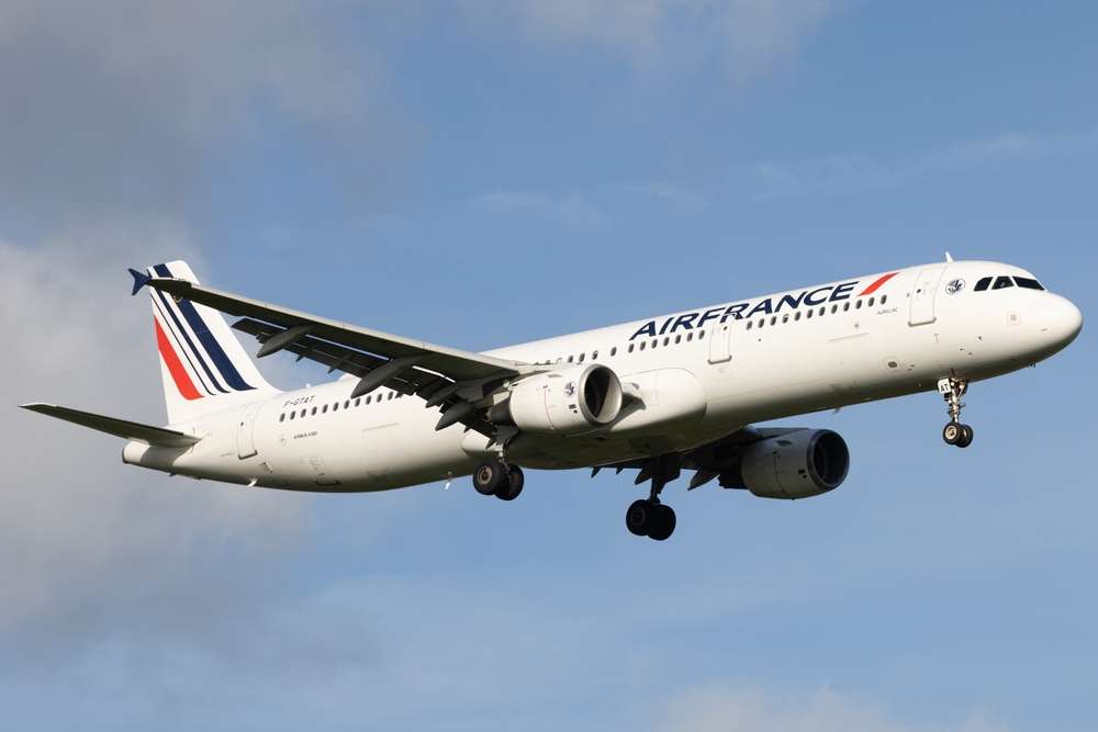 London, Great Britain - October 31, 2022 - Air France (AF | AFR) at London Heathrow Airport (EGLL|LHR) with an Airbus A321-212 A321 (F-GTAT | 3441).