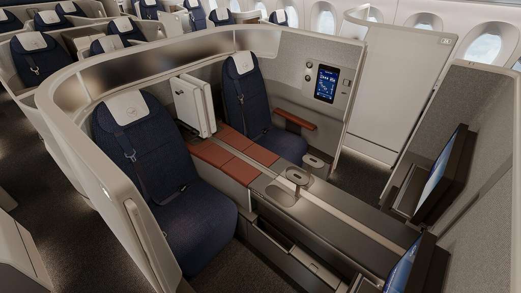 Allegris Business Class on Lufthansa