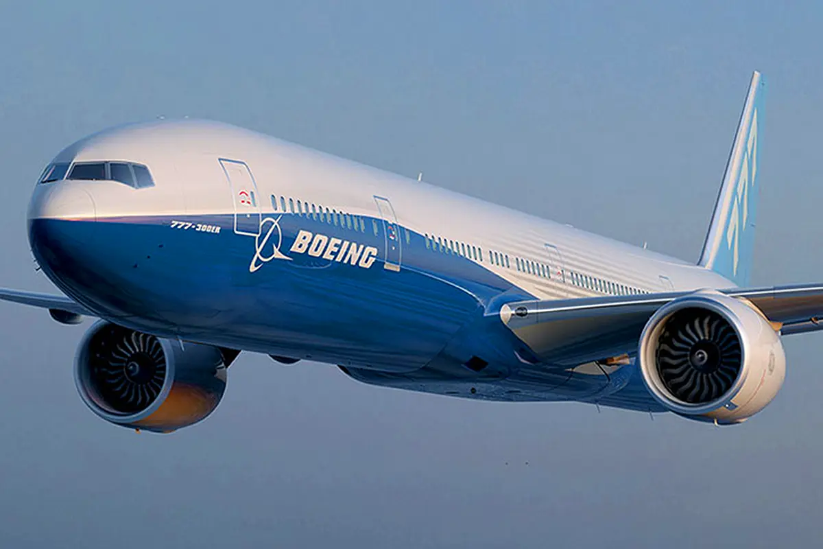 A Boeing 777-300ER