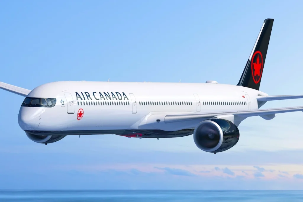 An Air Canada Airbus A350-1000
