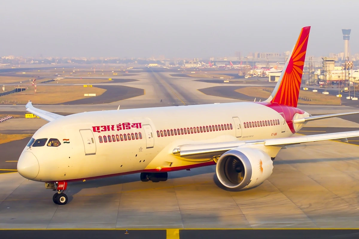 Mumbai, Maharashtra/India - 23 March 2014 : Air India Boeing 787 Dreamliner