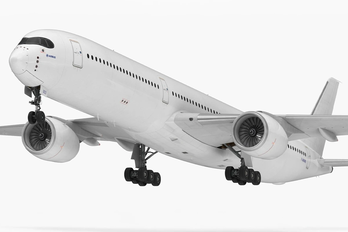 Generic rendering of Airbus A350-1000