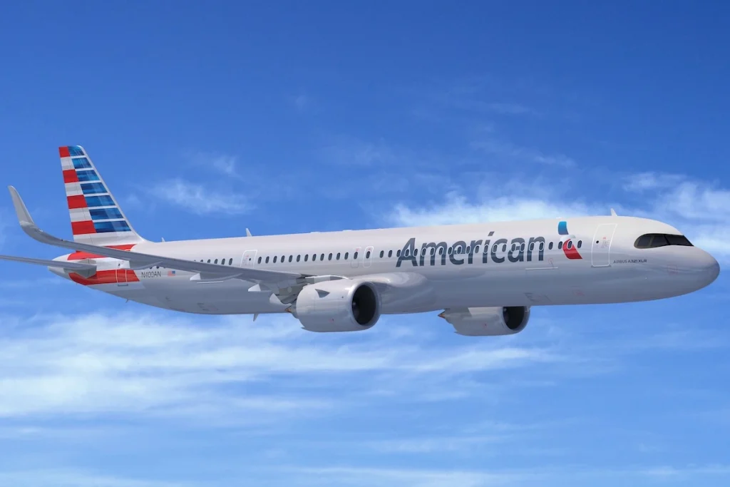 American Airlines Airbus A321XLR rendering