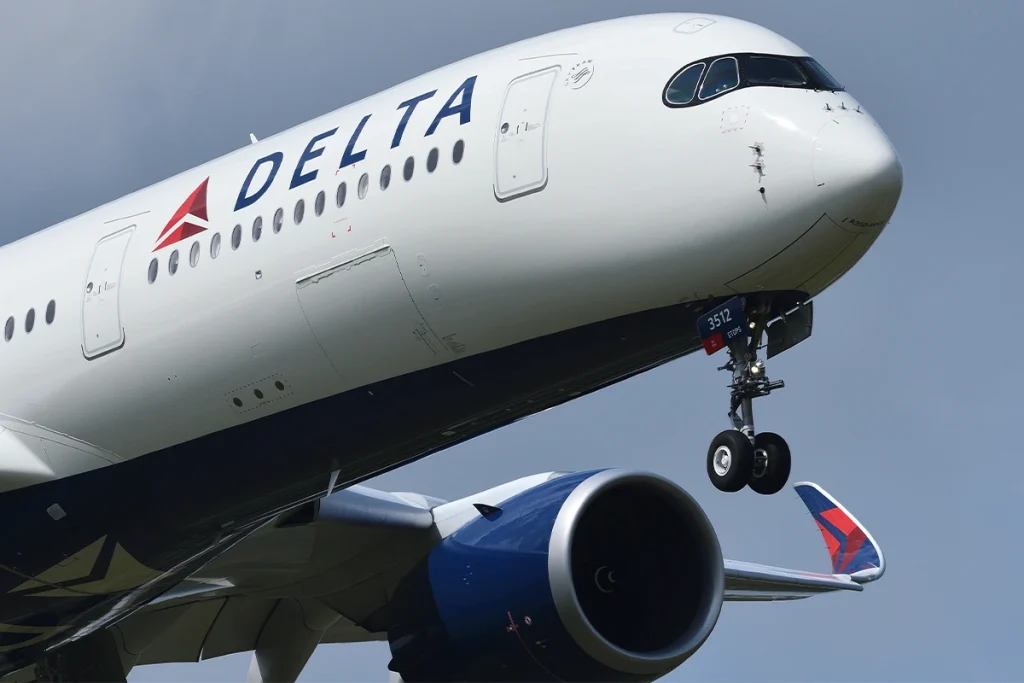 Chiba, Japan - May 05, 2019:Delta Air Lines Airbus A350-900 (N512DN) passenger plane.
