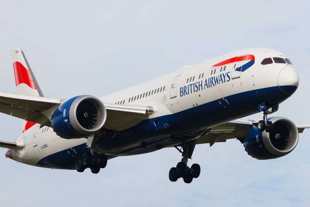 London, Great Britain - September 27, 2023 - British Airways (BA | BAW) at London Heathrow Airport (EGLL|LHR) with a Boeing 787-9 Dreamliner B789 (G-ZBKL | 38628).