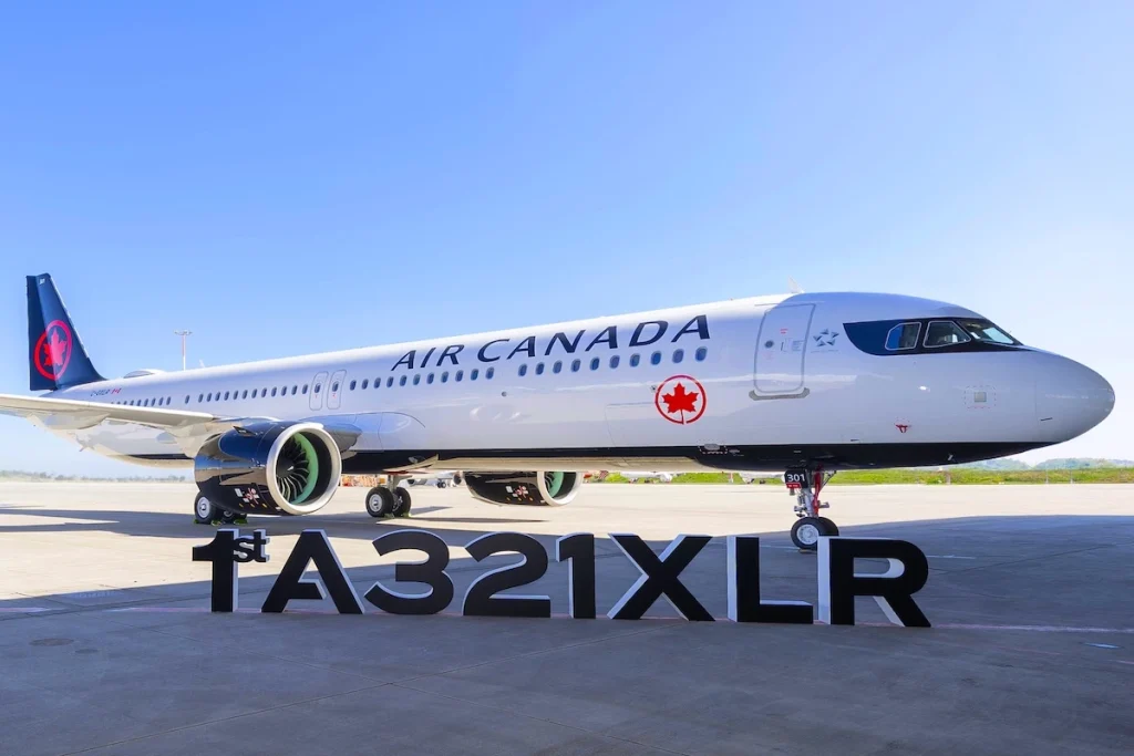 Air Canada's first Airbus A321XLR