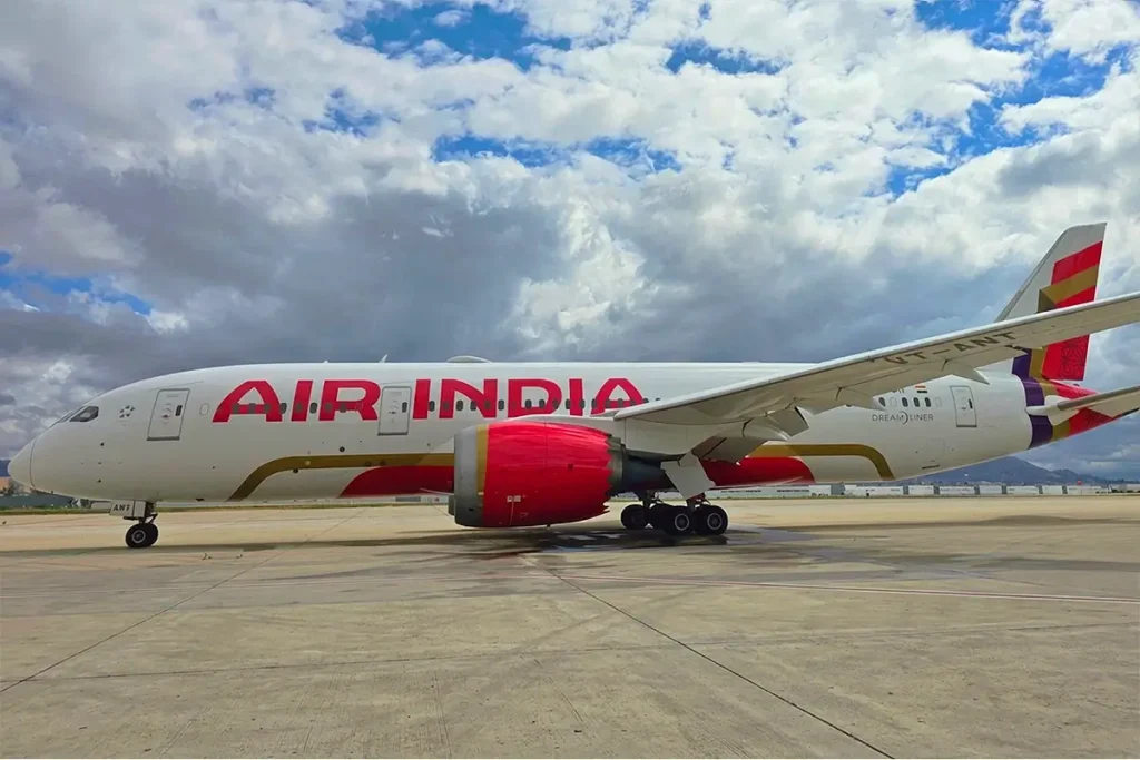 Air India 787-8 from Boeing newly retrofitted