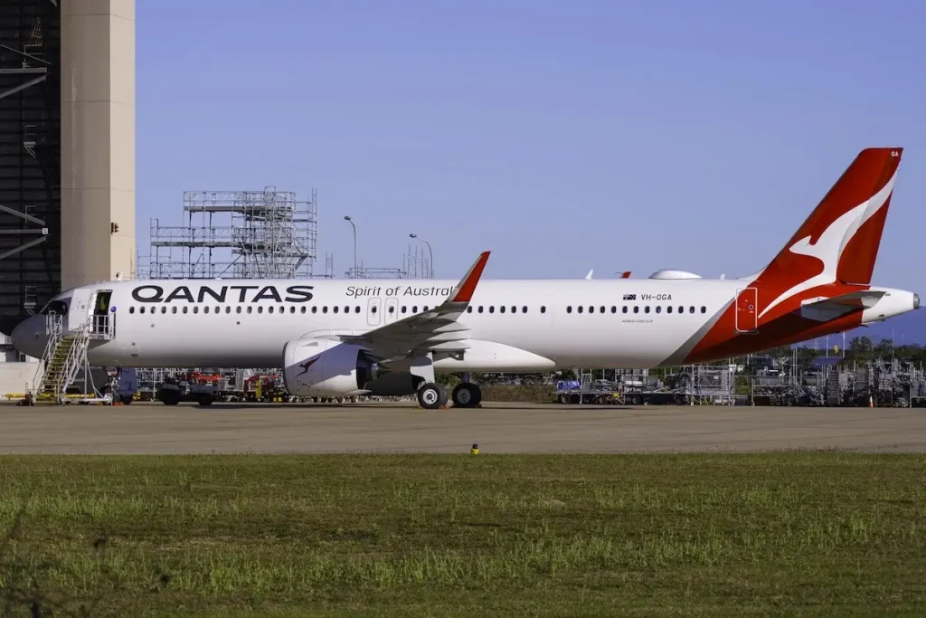 Qantas Airbus A321XLR (VH-OGA)