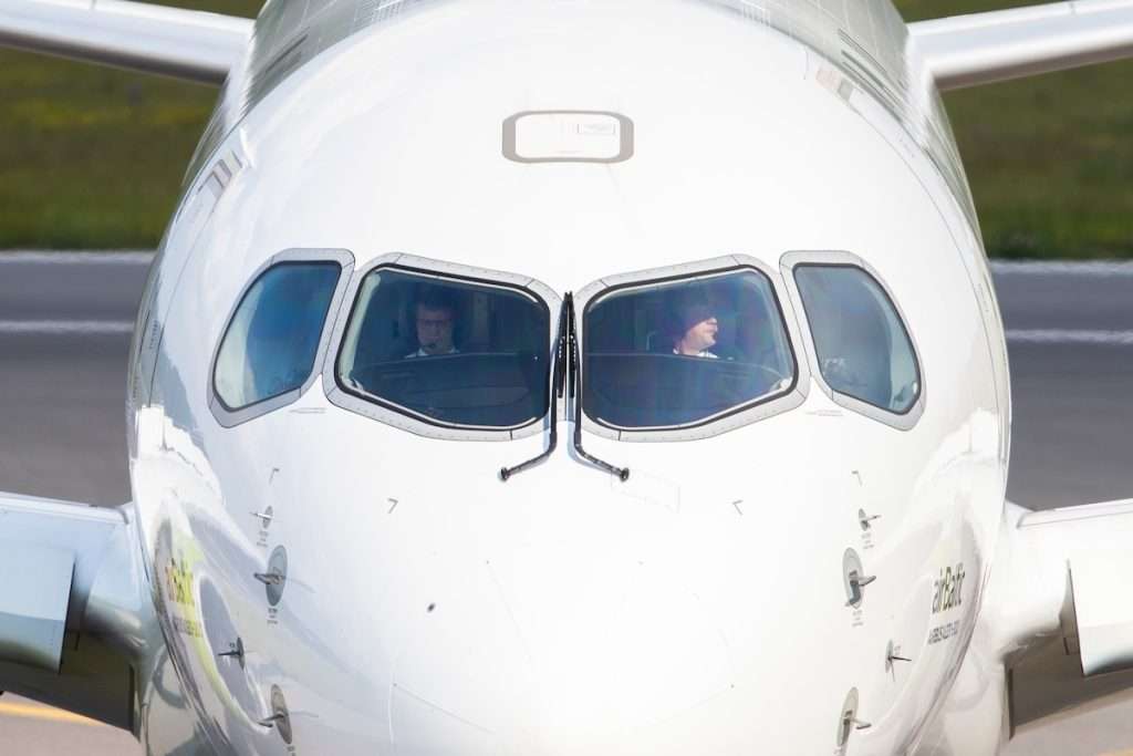 Up-close with an Airbus A220-300