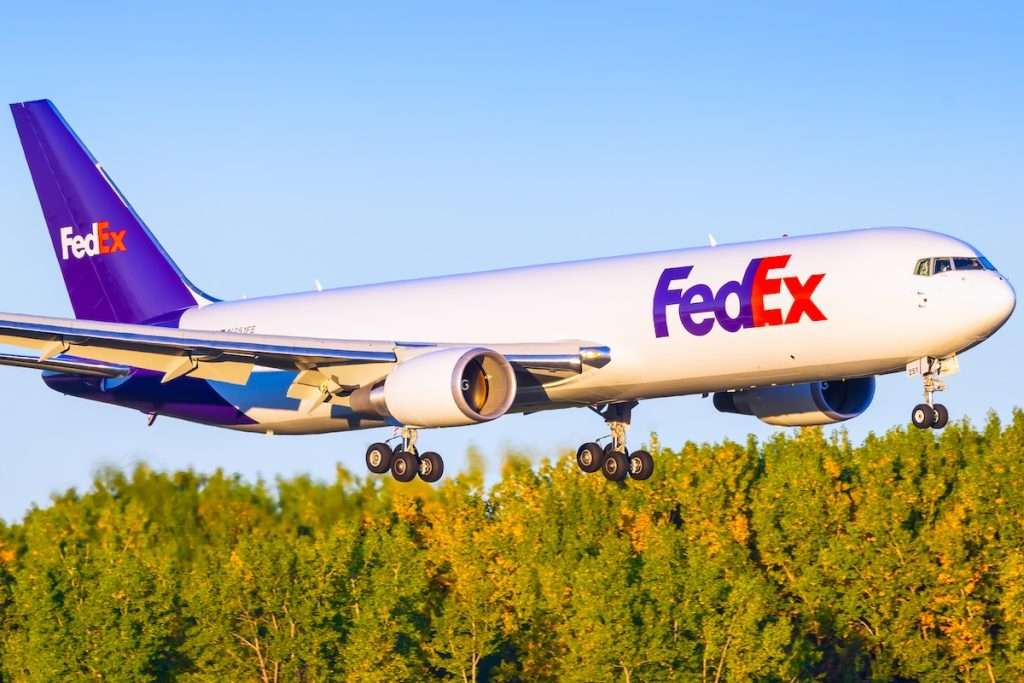 Mirabel, Canada - September 28, 2025: Fedex B767