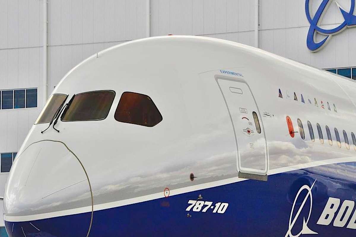 Boeing 787-10 first ever rollout event