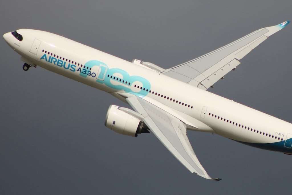 An Airbus A330neo in Toulouse