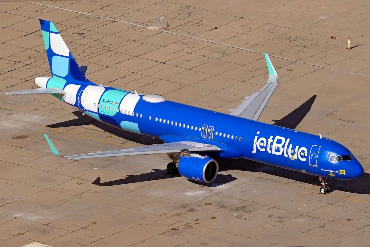 jetBlue Airbus A321neo registered as N2188J at Pinal Airpark