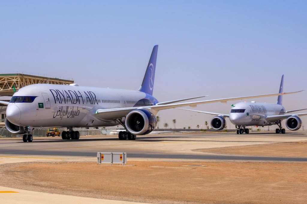 Riyadh Air first delivered Boeing 787s