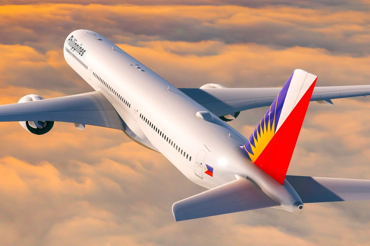 A Philippine Airlines Airbus A350-1000