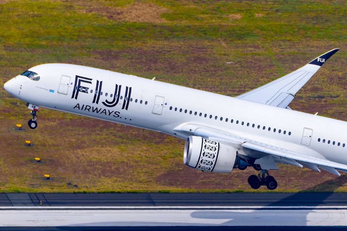 Fiji Airways | DQ-FAM | Airbus A350-941 (Survivor 50 Sticker) | Sydney Kingsford Smith International Airport (SYD/YSSY)