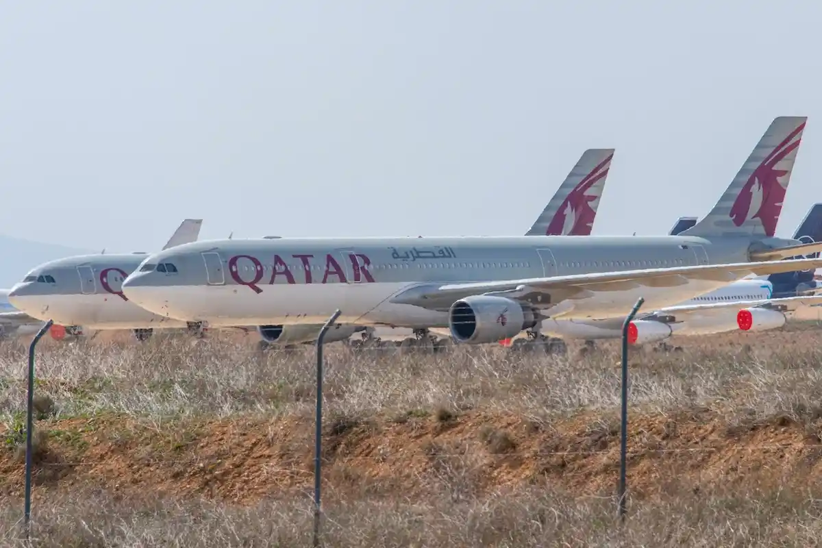 Qatar Airways Airbus A330-300; A7-AEJ@TEV;08.04.2026