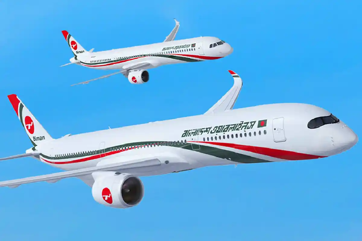 Biman Bangladesh Airlines Airbus A350 and A321neo part of a new order
